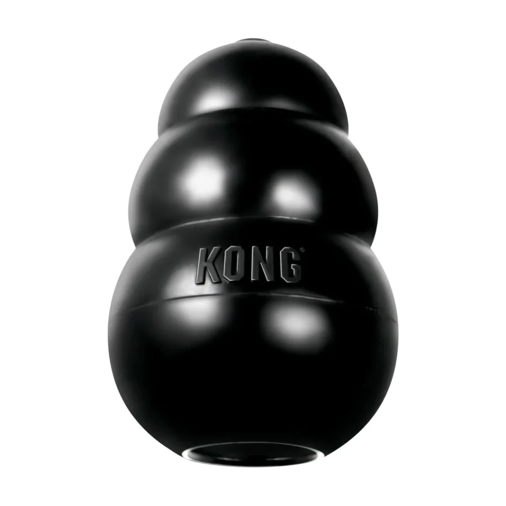 KONG Extreme • snackbal rubber zwart • L
