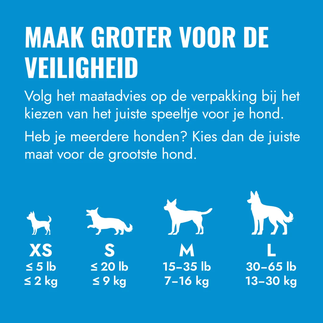 KONG Puppy • snackbal rubber • M - Afbeelding 6