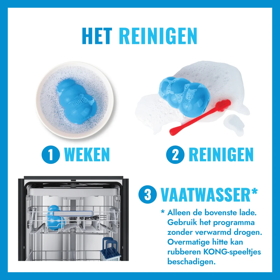 KONG Puppy • snackbal rubber • M - Afbeelding 9