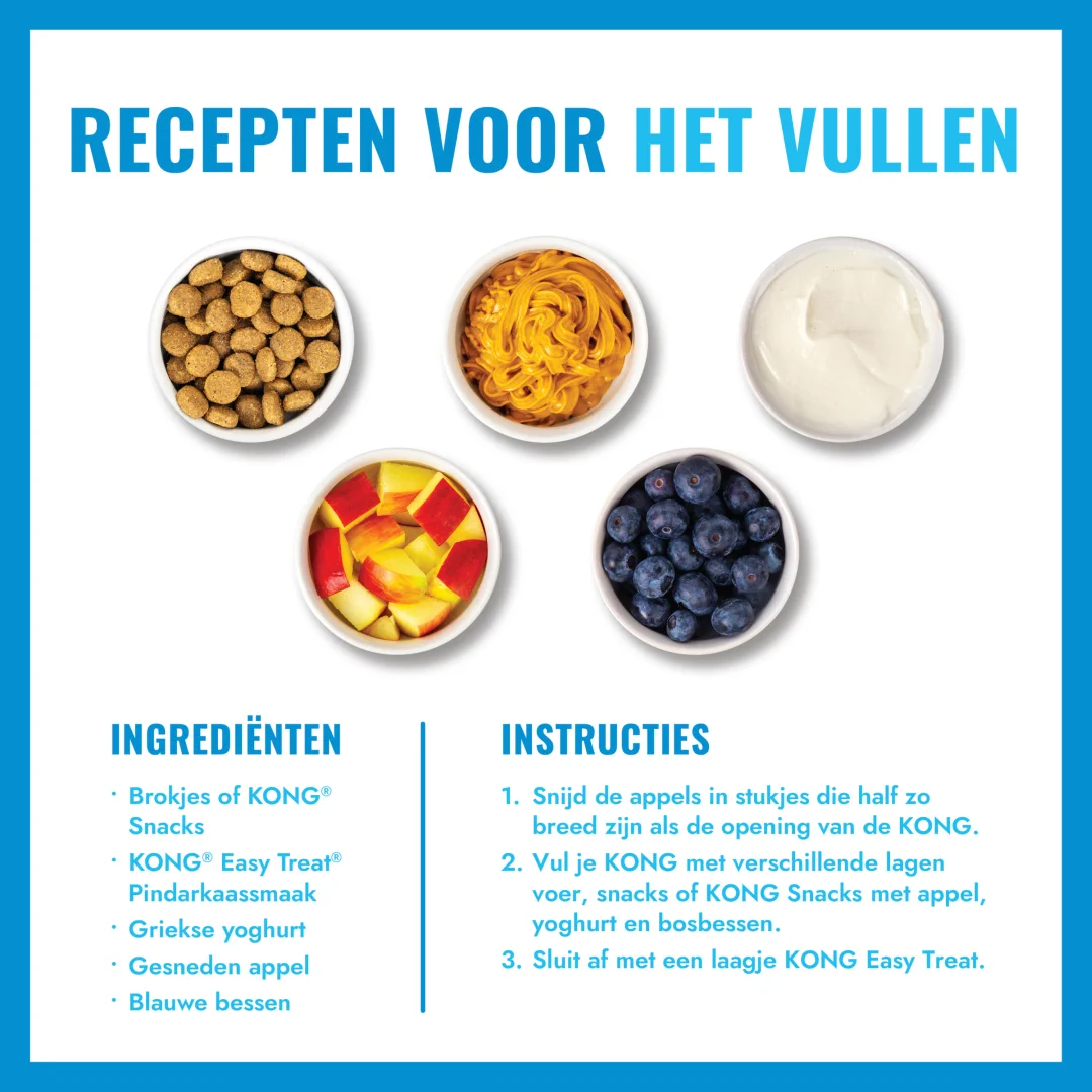 KONG Puppy • snackbal rubber • M - Afbeelding 10