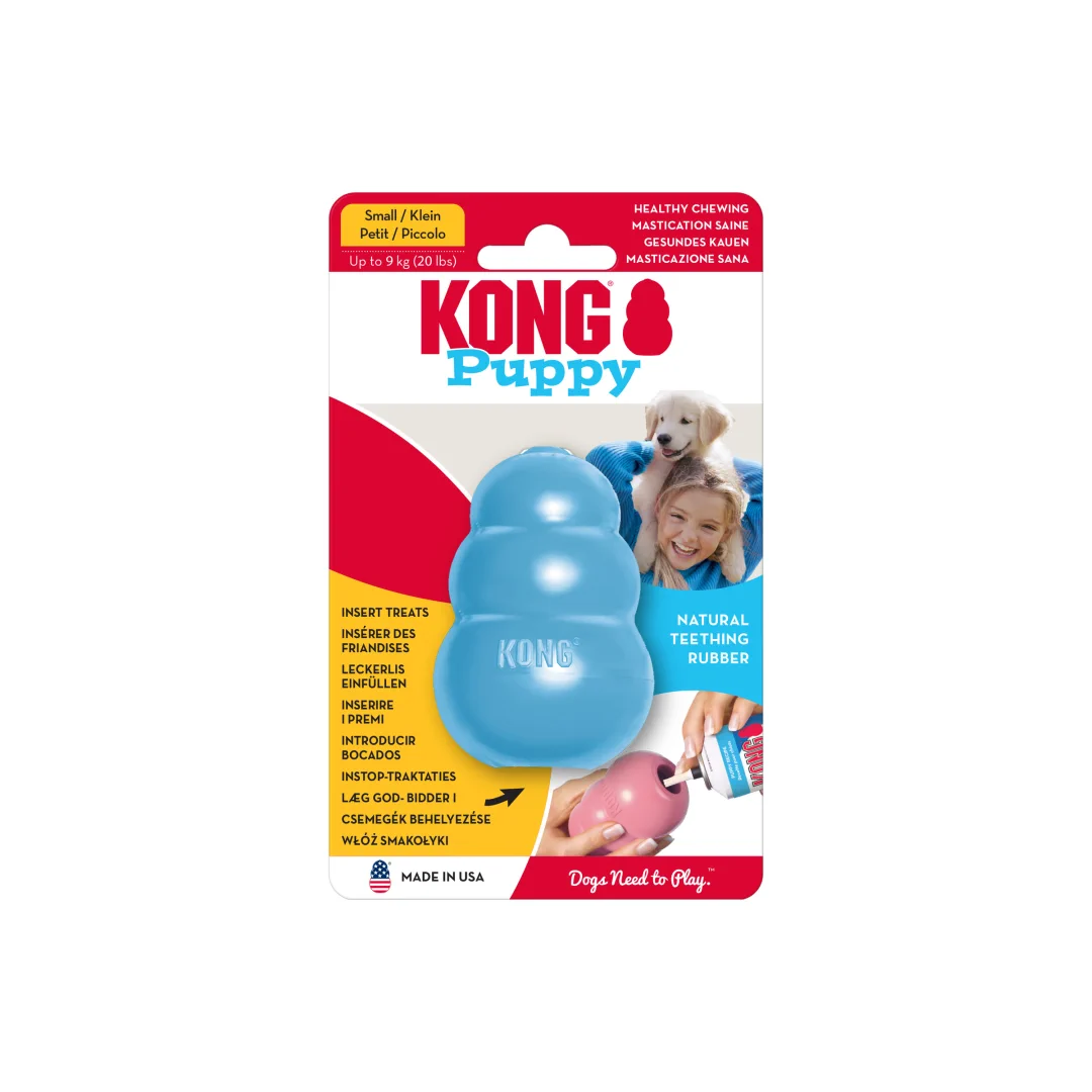 KONG Puppy • snackbal rubber • S - Afbeelding 3