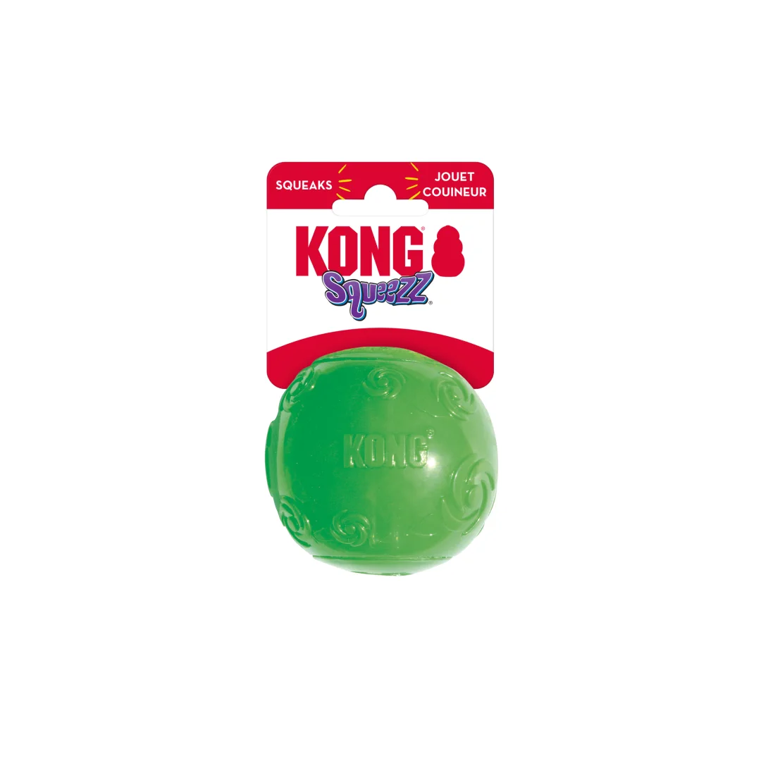 KONG Squeezz • kauwbal • L - Afbeelding 2