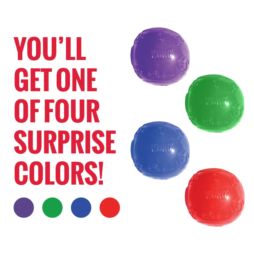 KONG Squeezz • kauwbal • L - Afbeelding 4